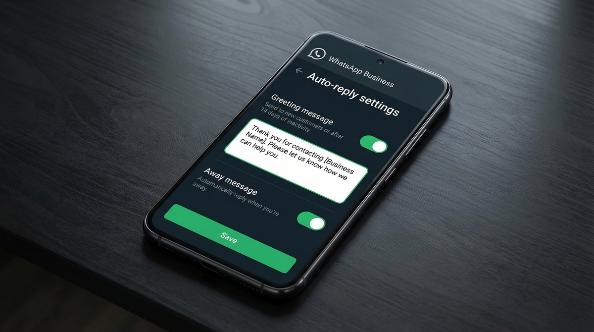 How to set up WhatsApp auto reply for your business