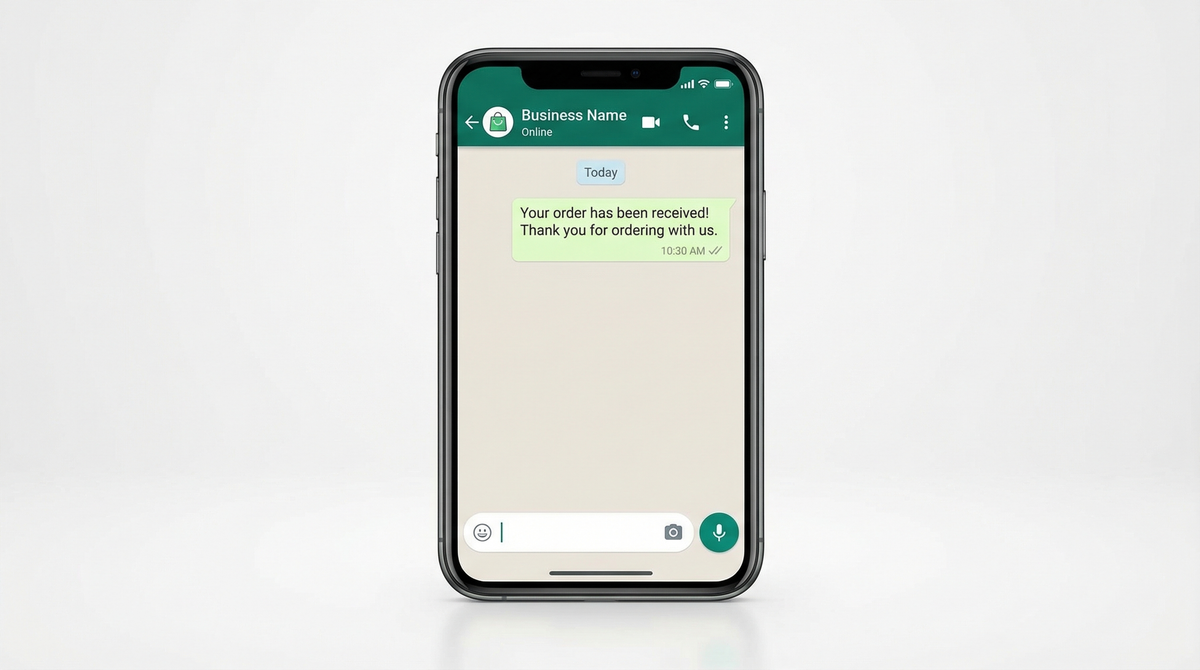 How to collect orders on WhatsApp without losing your mind