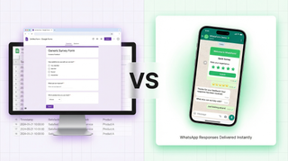 WhatsForm vs Google Forms: which is better for WhatsApp? (2026)