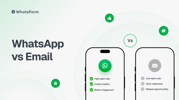 WhatsApp vs email: where should your business collect leads?